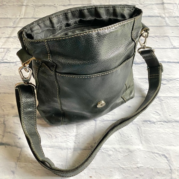 FOSSIL REAL LEATHER HANDBAG - Picture 4 of 9